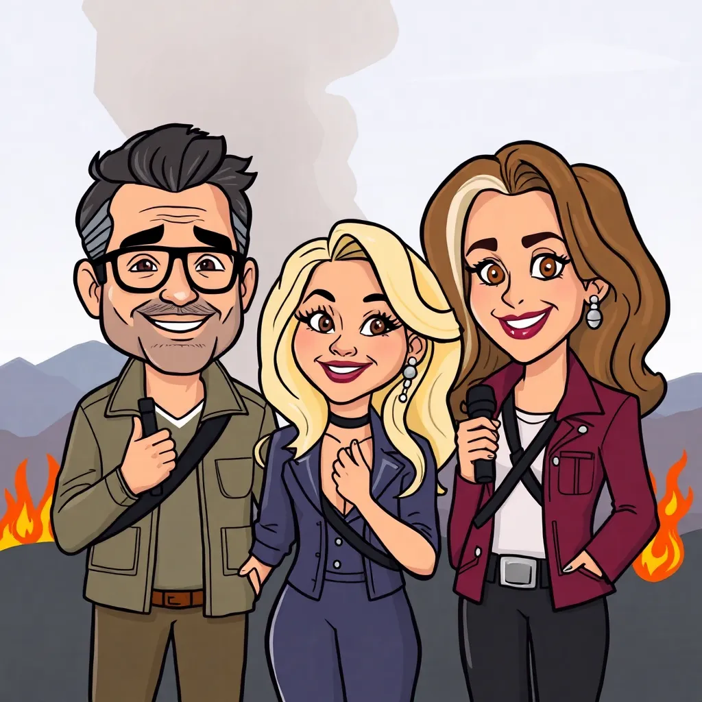 Celebrities Rally Support as California Wildfires Impact Hollywood and Lives