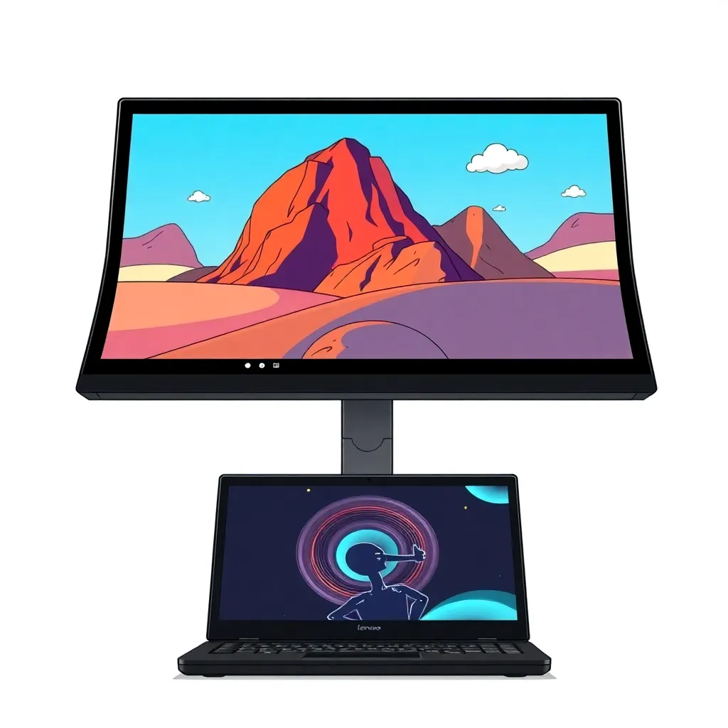 Lenovo Unveils Rollable OLED Laptop, Handheld Console, and Private Sound PC